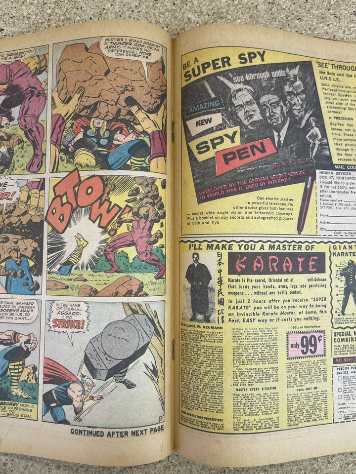 Thor #140 GD 1st Growing Man