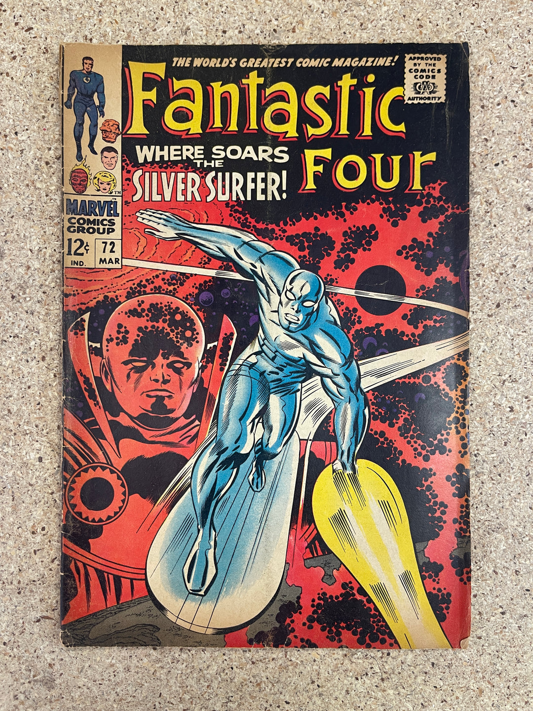 Fantastic Four  #72 Silver Surfer