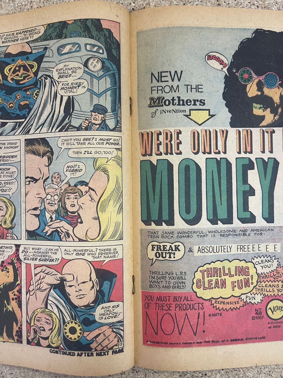 Fantastic Four  #72 Silver Surfer