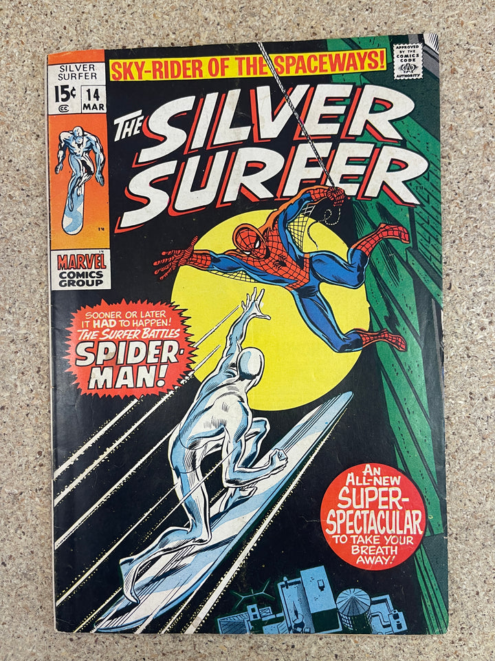 Silver Surfer #14 Spiderman