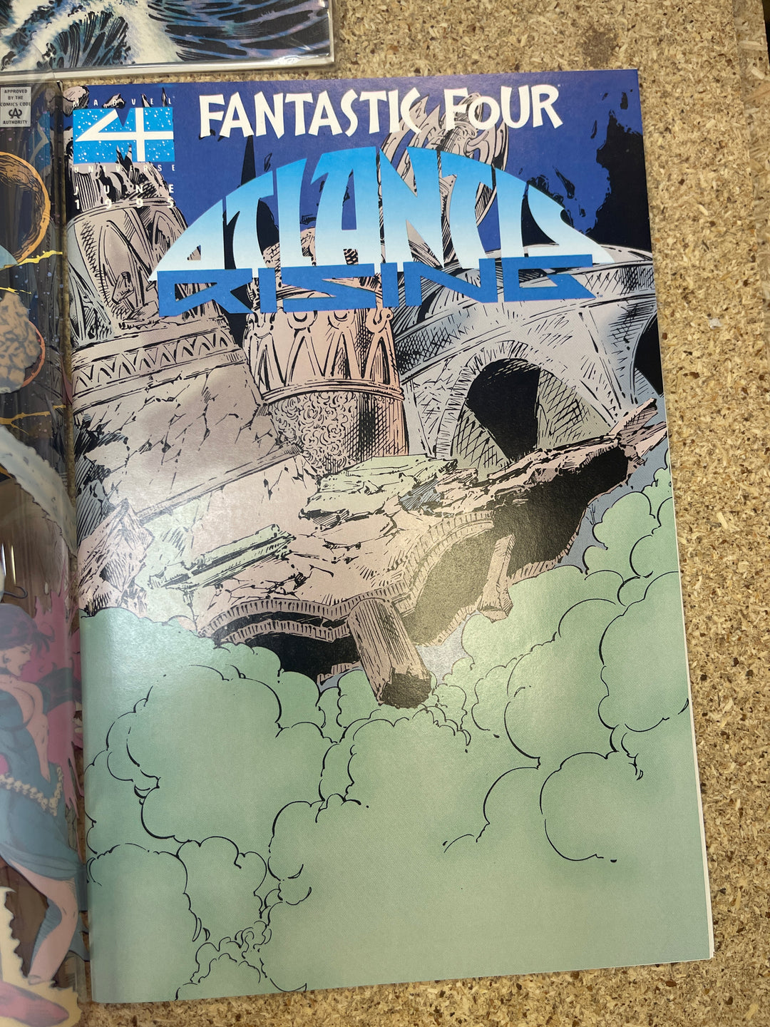 Fantastic Four Atlantis Rising #1-3 Complete Acetate Covers