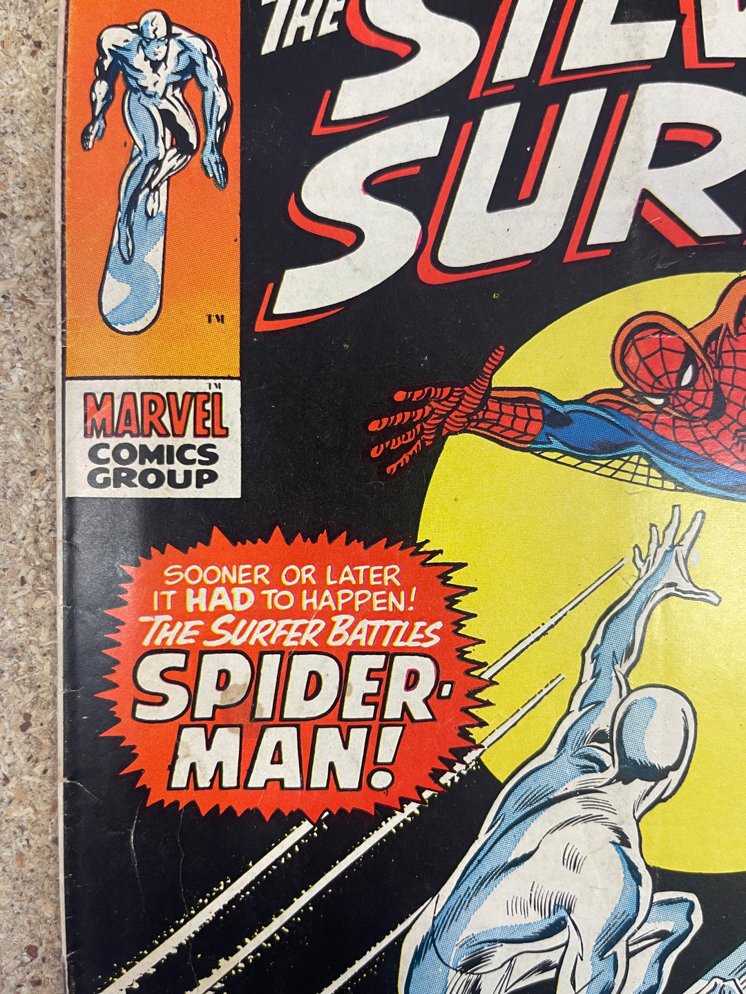 Silver Surfer #14 Spiderman