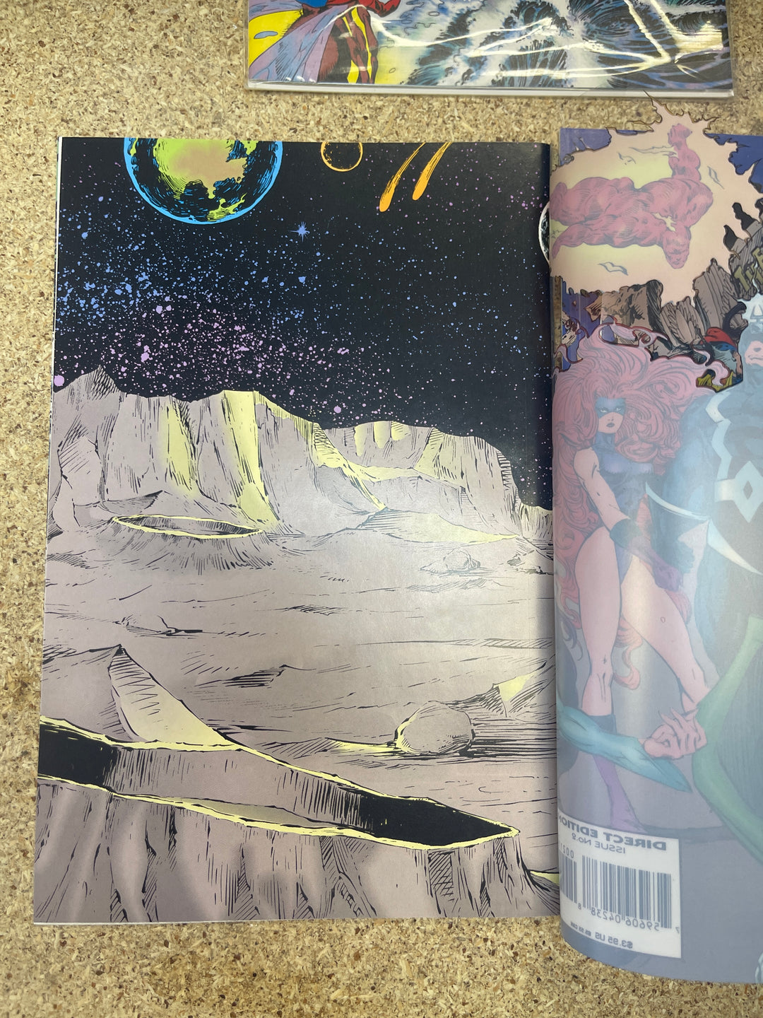 Fantastic Four Atlantis Rising #1-3 Complete Acetate Covers