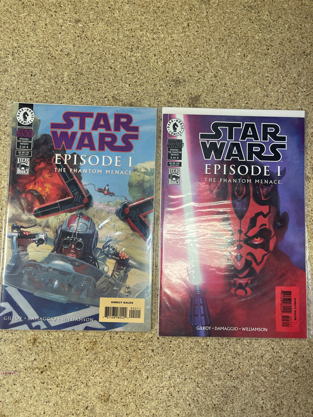 Star Wars Episode 1 The Phantom Menace #1-4  Complete + 2 Variants