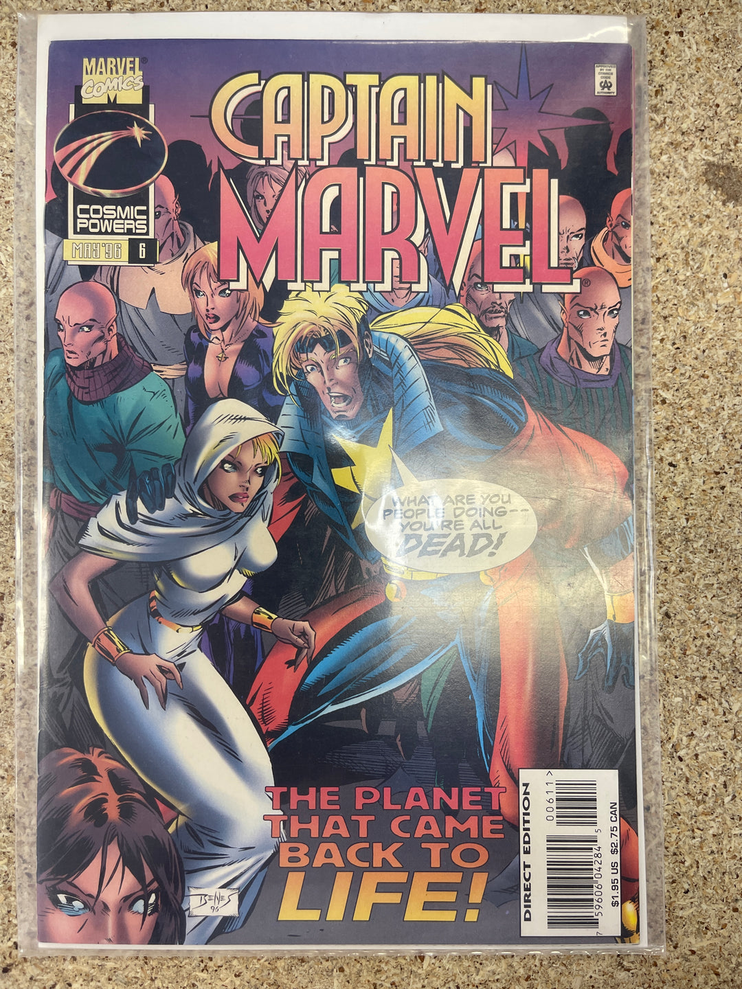 Captain Marvel  #1-4  Complete 1995