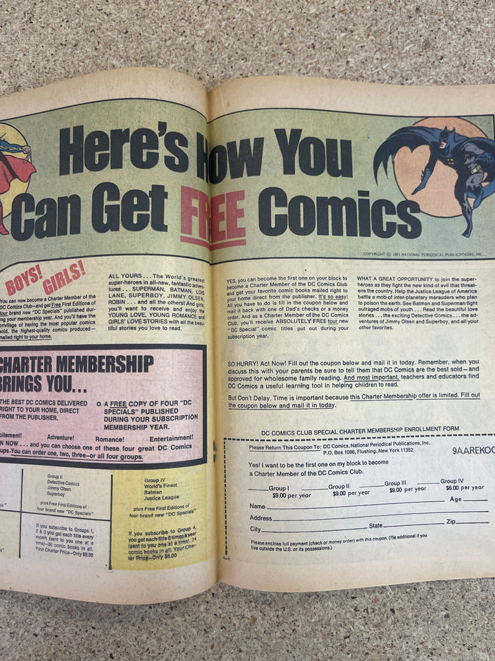 Green Lantern #86 Neal Adams Drug Issue