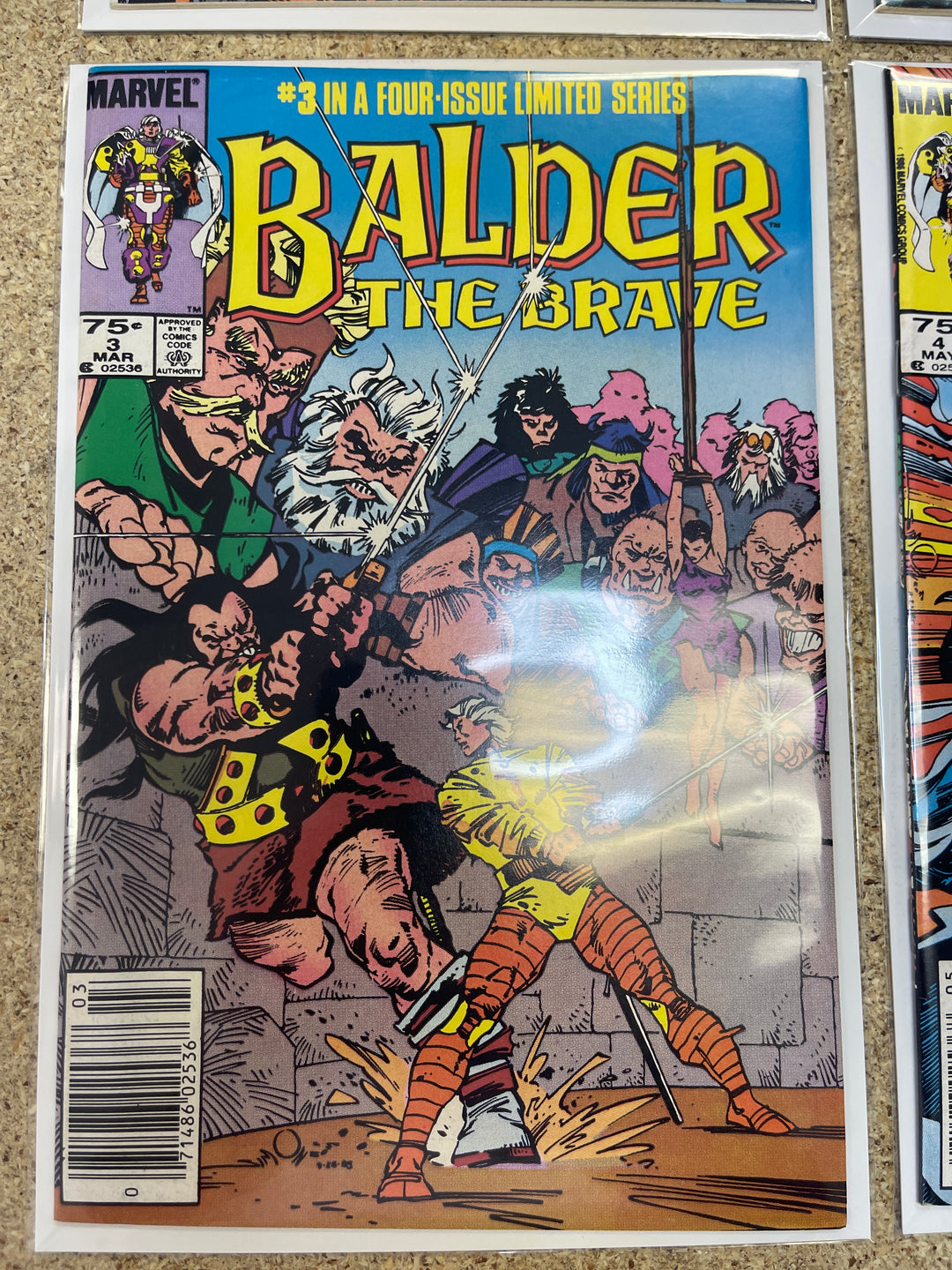 Balder The Brave #1-4 Complete Mini Series