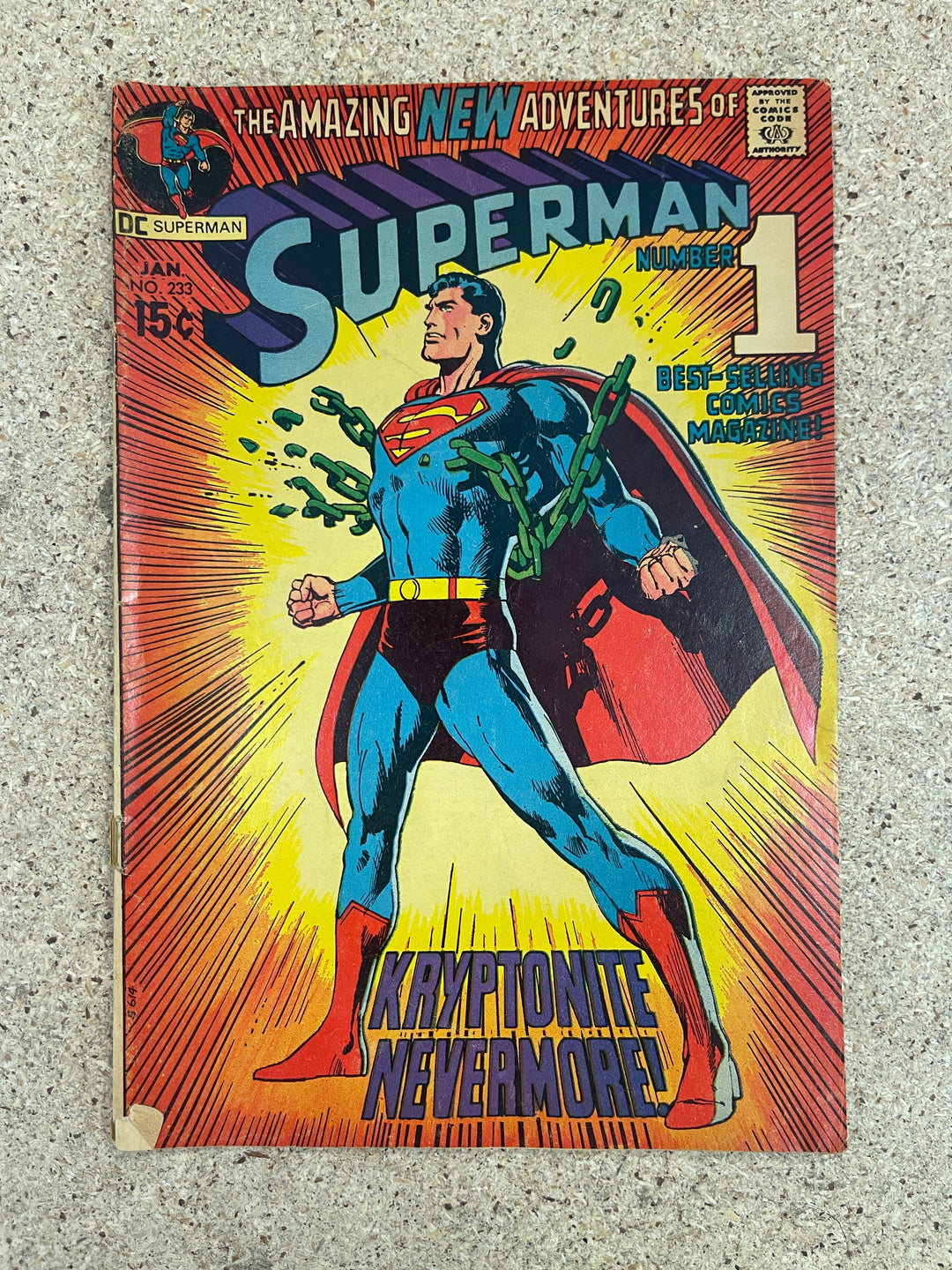 Superman #233 Neal Adams