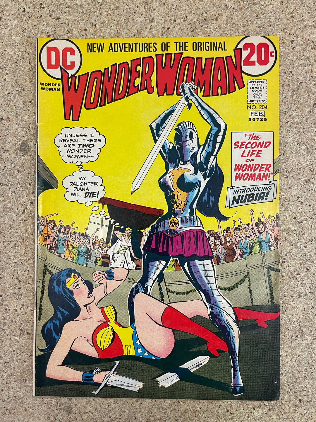 Wonder Woman  #204 1st Nubia