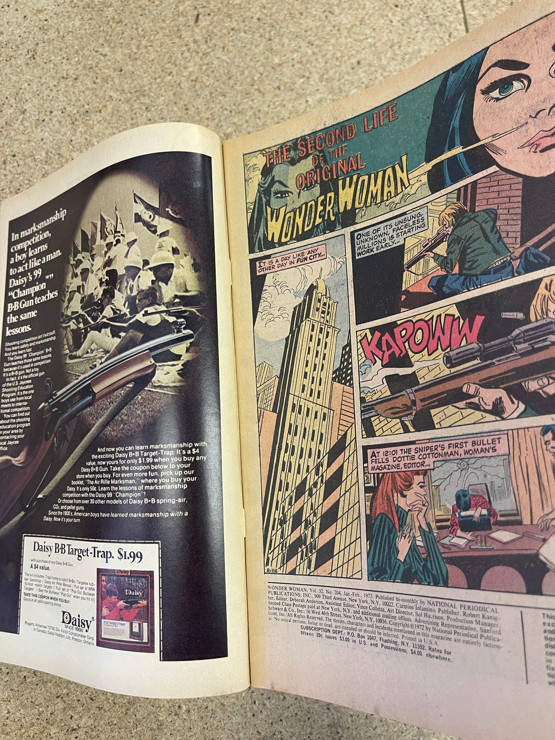 Wonder Woman  #204 1st Nubia