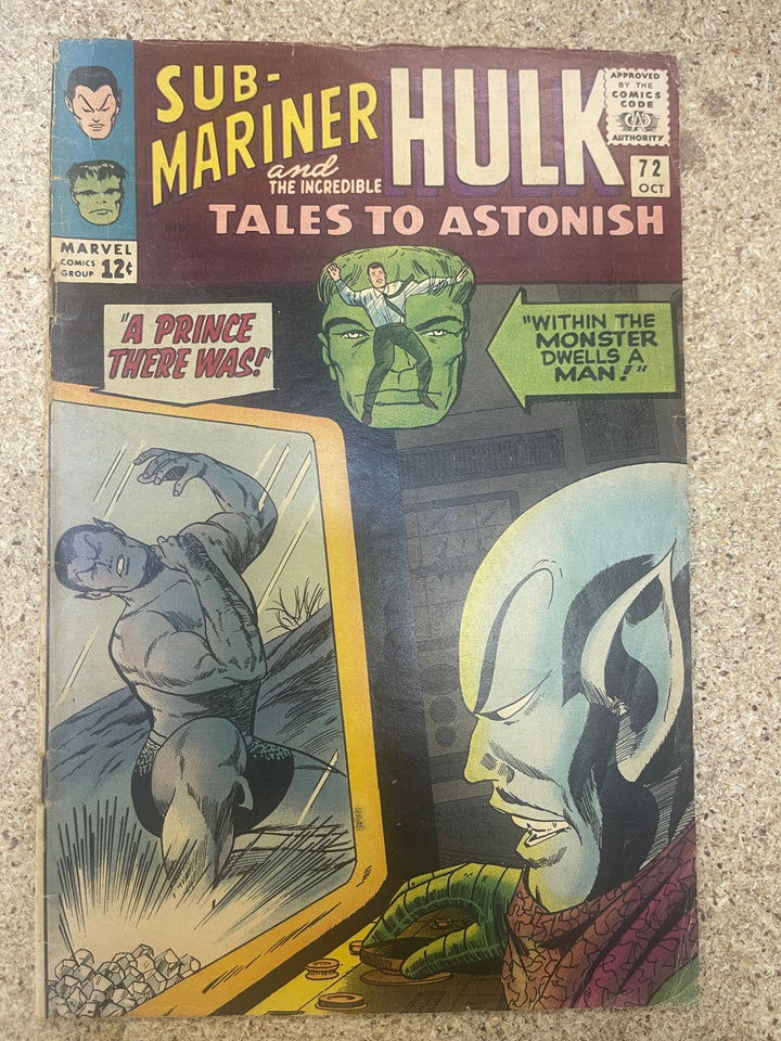 Tales to Astonish #72