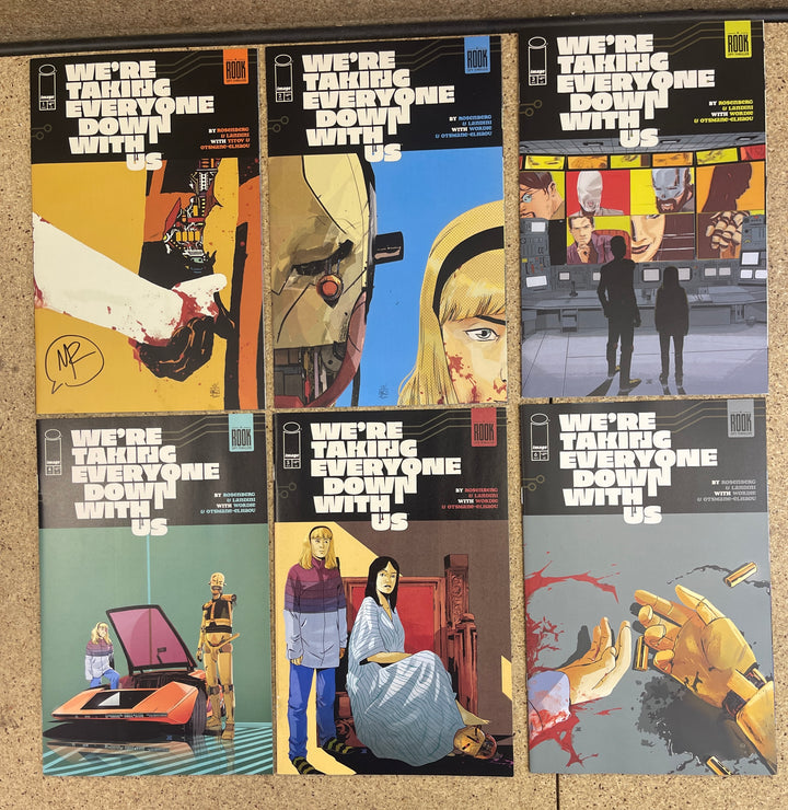 We're Taking Everyone Down With Us #1-6 Matt Rosenberg Signature