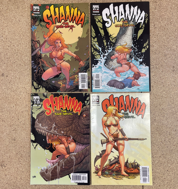 Shanna the She-Devil #1-7 Frank Cho