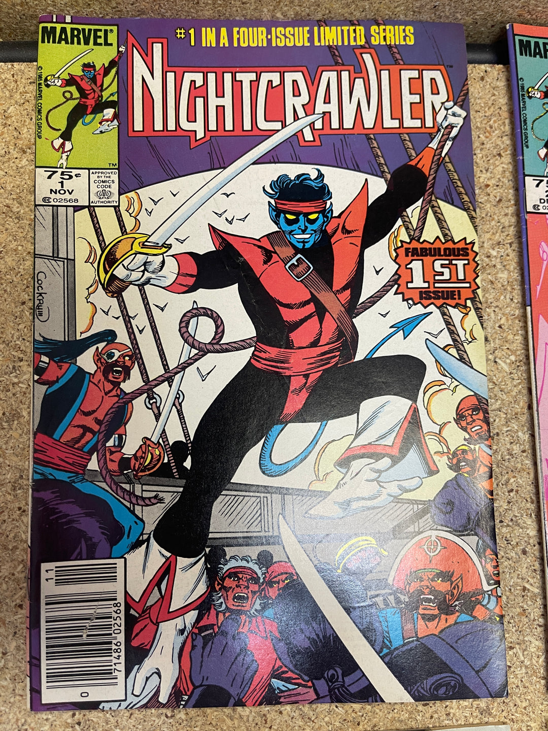 Nightcrawler #1-4 Complete Set 1985