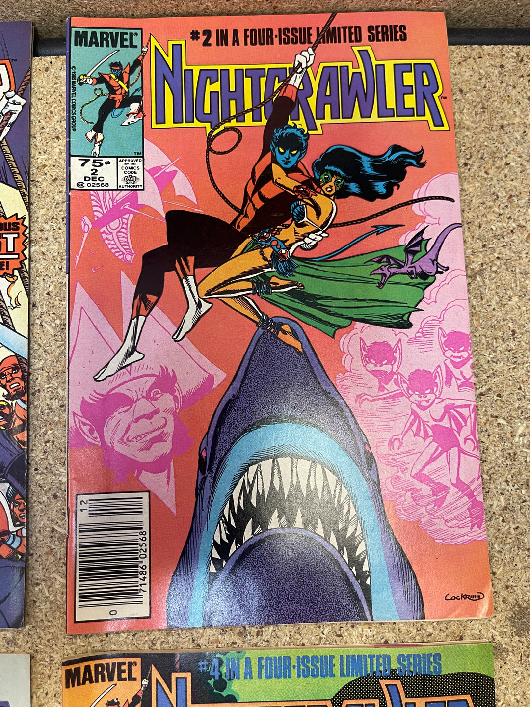 Nightcrawler #1-4 Complete Set 1985