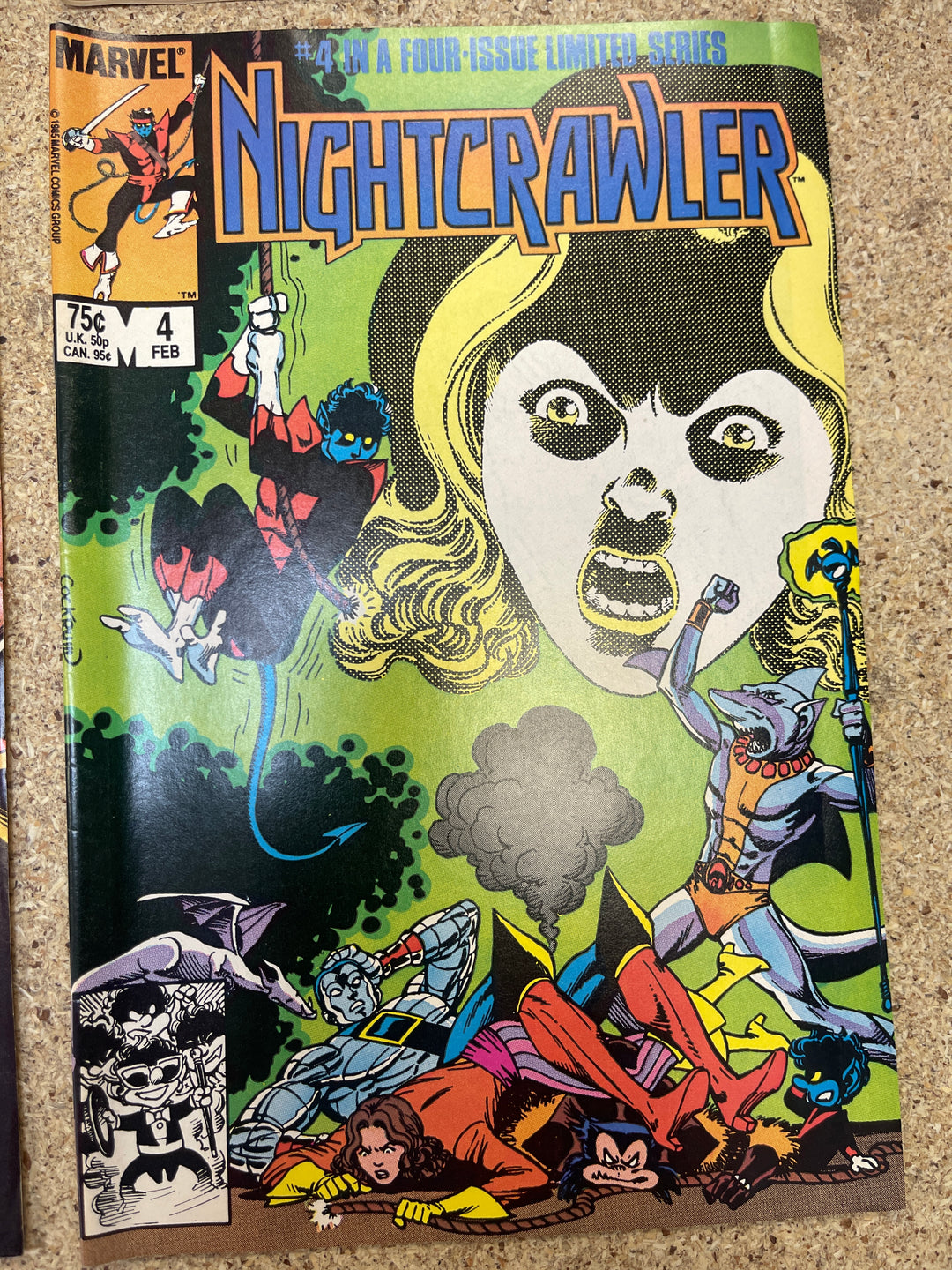 Nightcrawler #1-4 Complete Set 1985