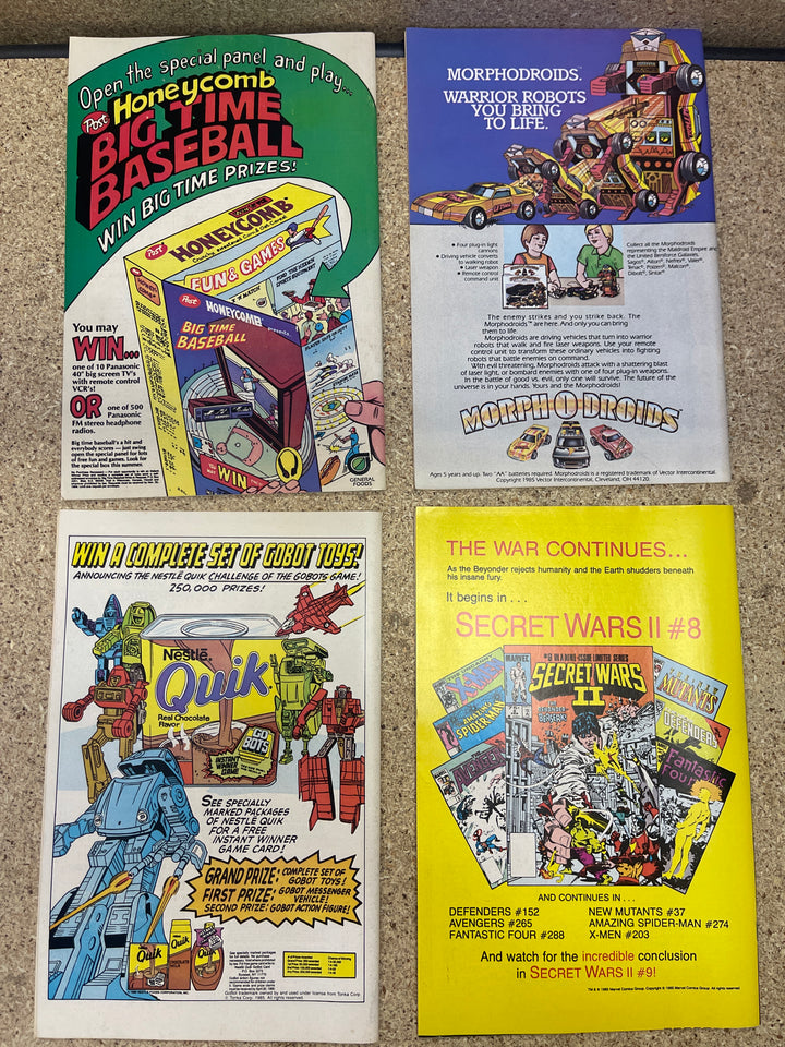 Nightcrawler #1-4 Complete Set 1985