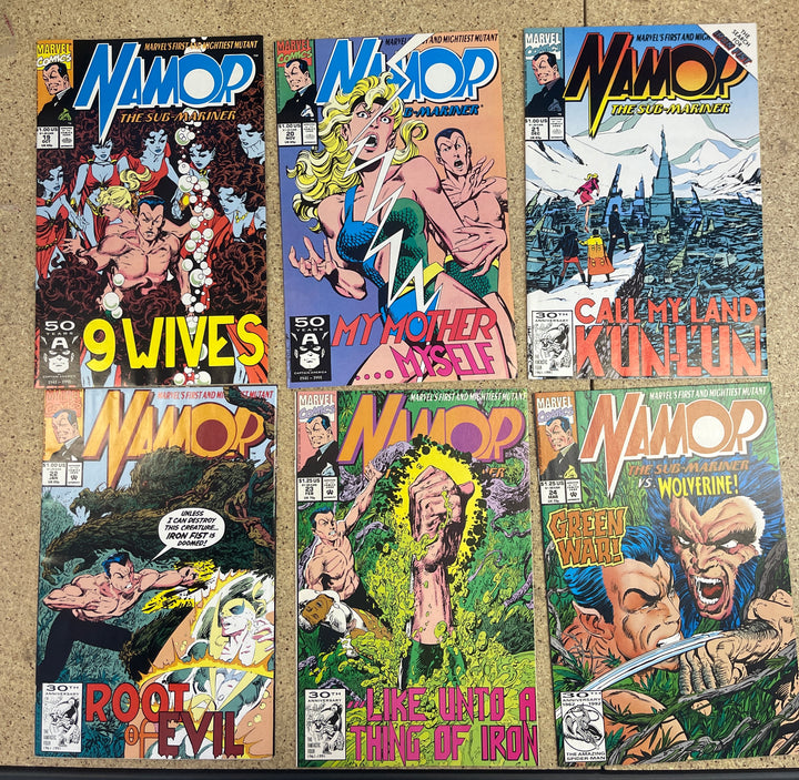 Namor #1-62 Plus Annual 1-4
