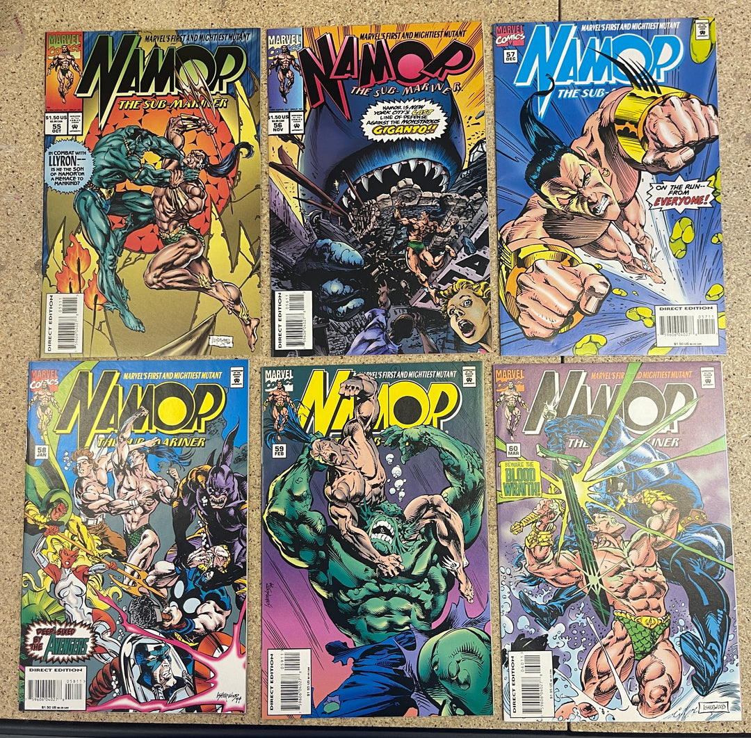 Namor #1-62 Plus Annual 1-4