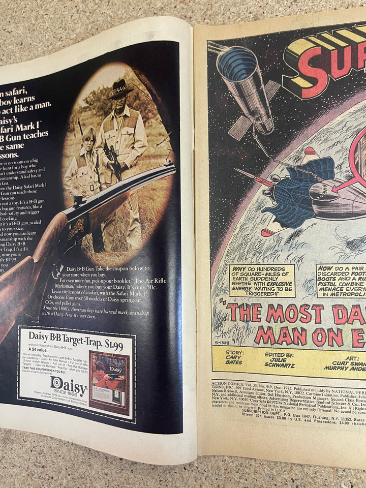 Action Comics #419 1st Human Target Neal Adams