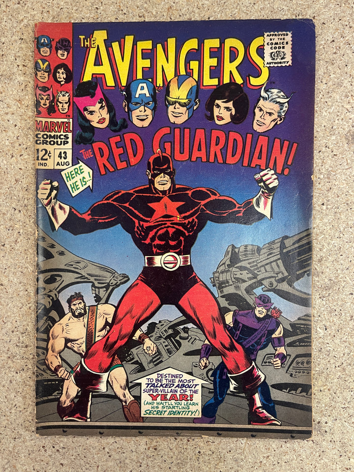 Avengers  #43 1st Red Guardian