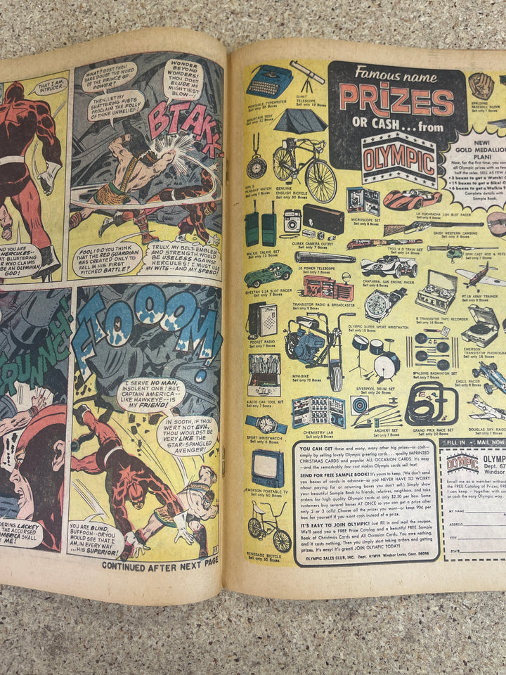 Avengers  #43 1st Red Guardian