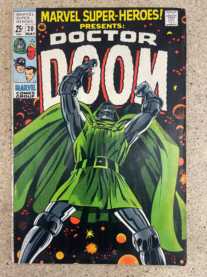 Marvel Super Heroes #20 1st Solo Doctor Doom