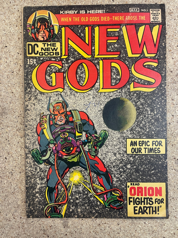 New Gods #1-8 1st Orion 1st Darkseid Cover