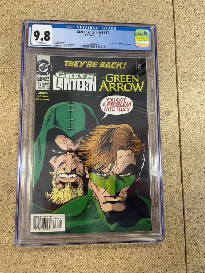 Green Lantern  #47 1993 Green Arrow CGC 9.8