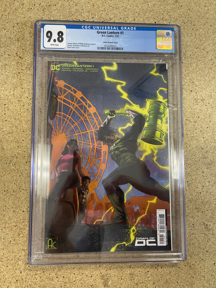 Green Lantern  #1 Colon Variant CGC 9.8