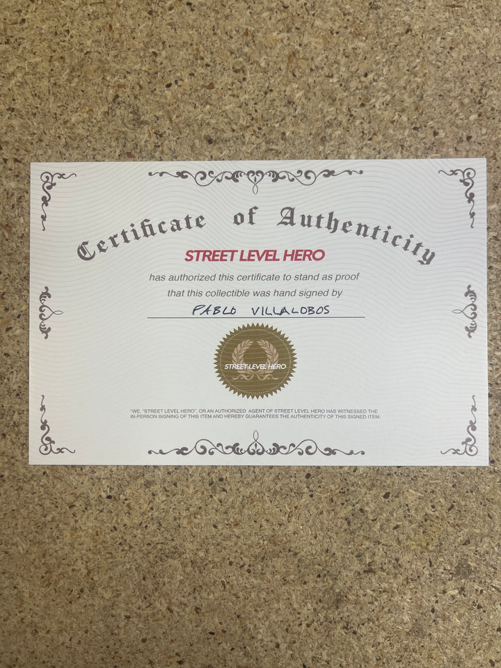 Vampirella Armageddon #1 Virgin Pablo Villalobos Signature