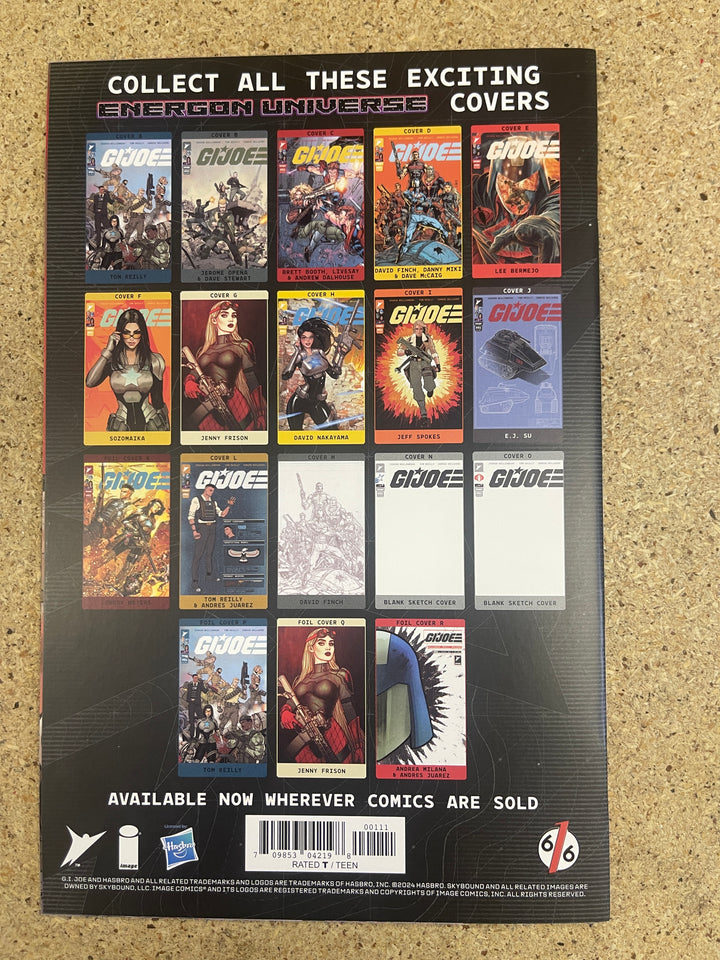 G.I. Joe #1 616 Szerdy Virgin