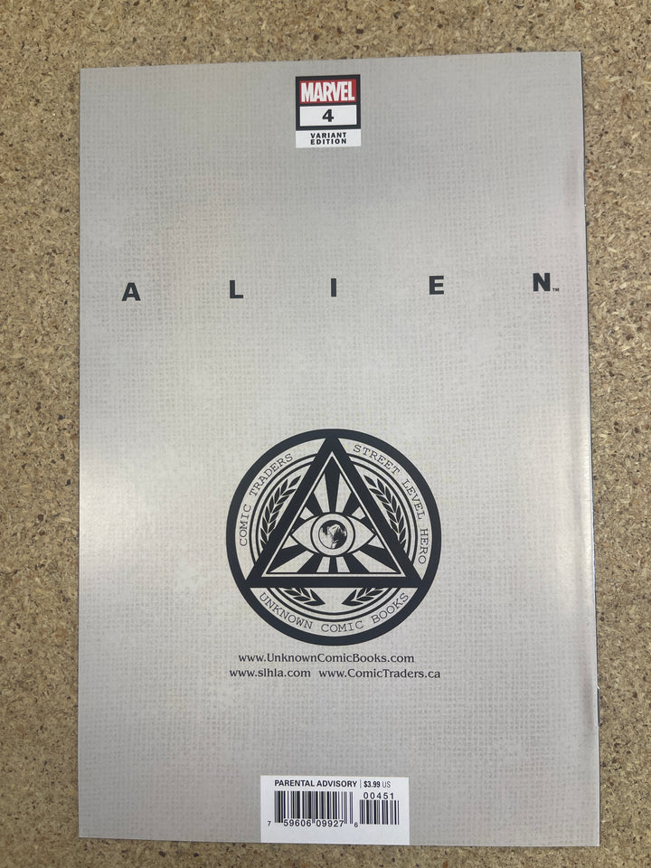 Aliens #4 Mico Suayan Signature Unknown Comics