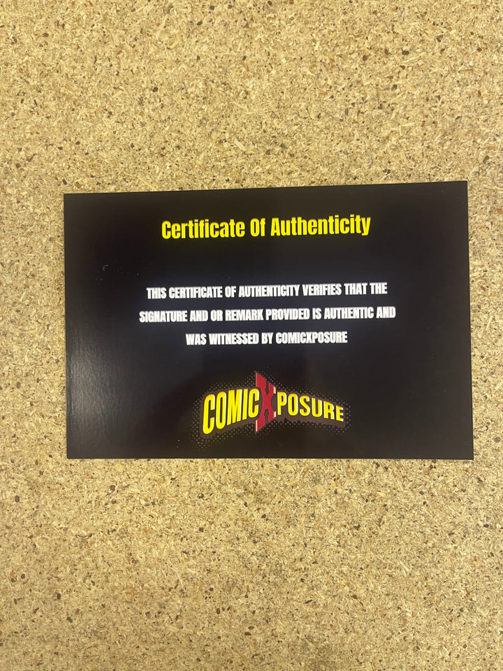 Transformers  #22 Jonathan Uribe Signature 2025 SDCC Virgin Foil