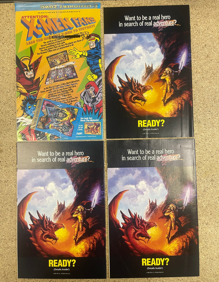 X Cutioners Song #1-12 Some sealed missing a few cards