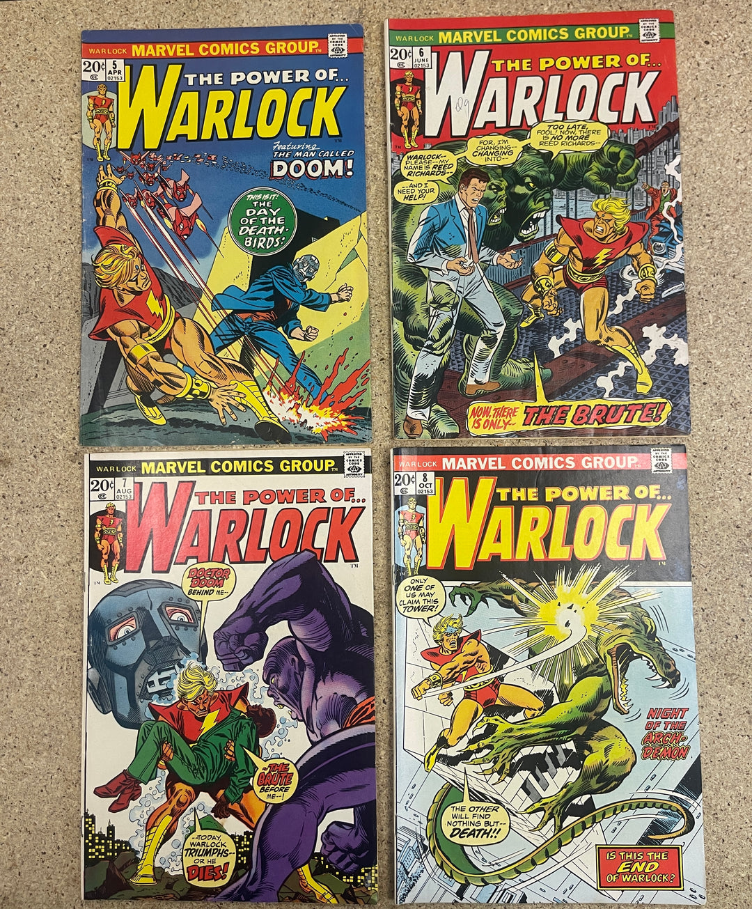 Warlock #1-15