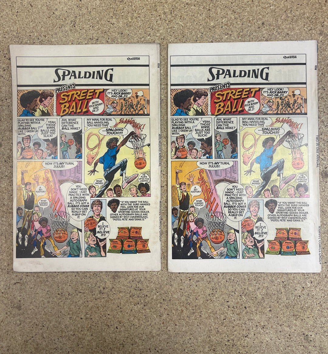 Avengers Annual #7 Marvel Two In One Annual 2 also Thanos