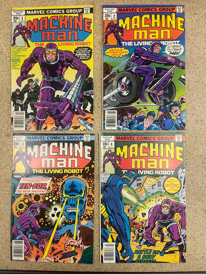 Machine Man #1-19