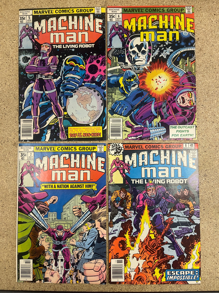 Machine Man #1-19