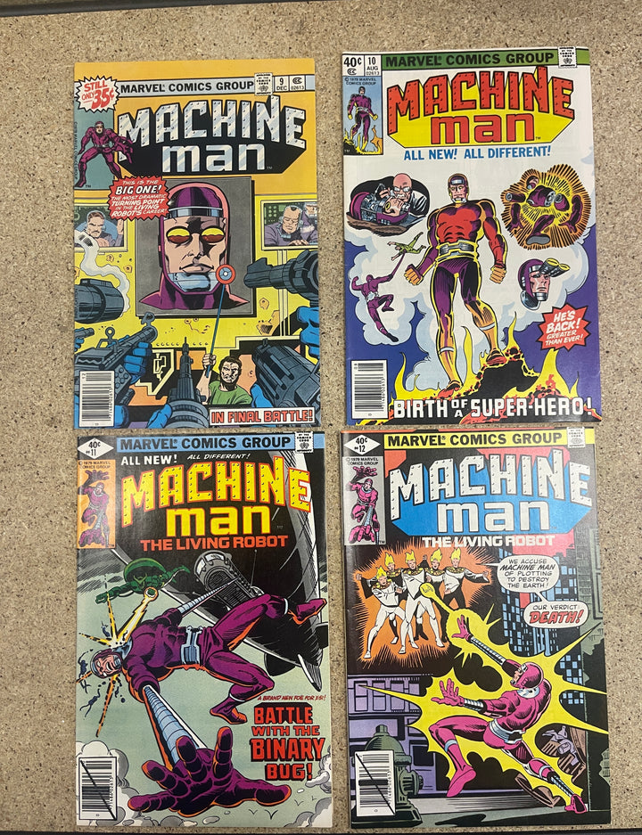 Machine Man #1-19