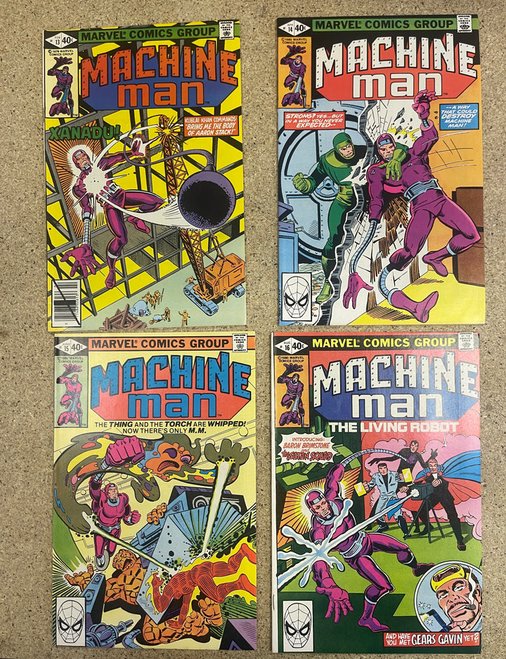 Machine Man #1-19