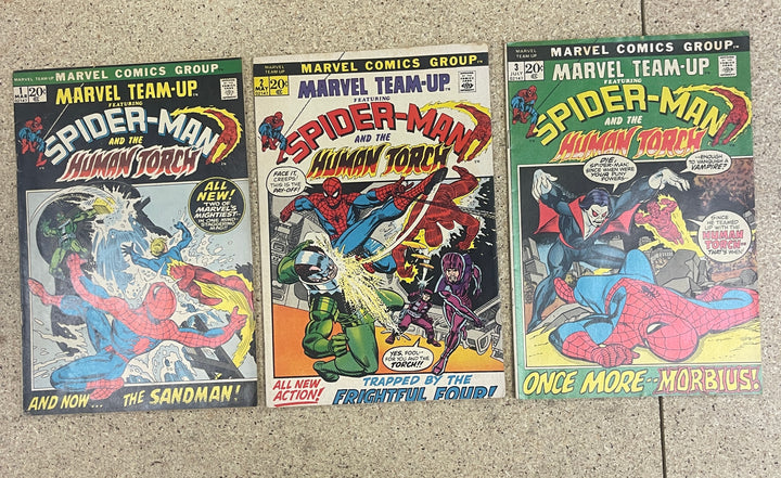 Marvel Team Up #1-3