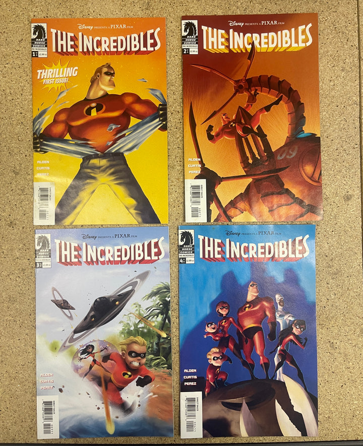 The Incredibles #1-4