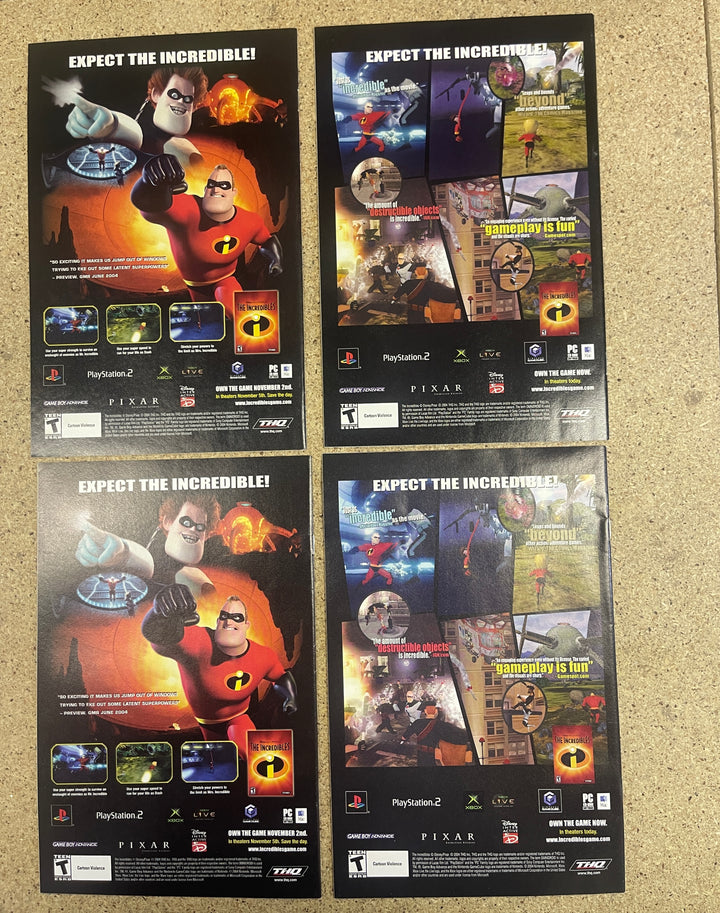 The Incredibles #1-4