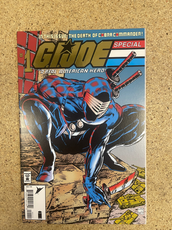 G.I. Joe Special #1 Gold Foil Kickstarter