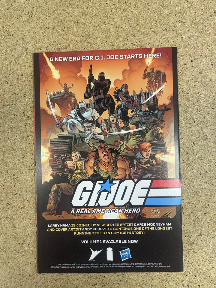 G.I. Joe Special #1 Gold Foil Kickstarter