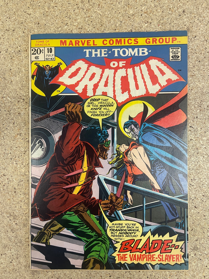 Tomb of Dracula #10 1st Blade