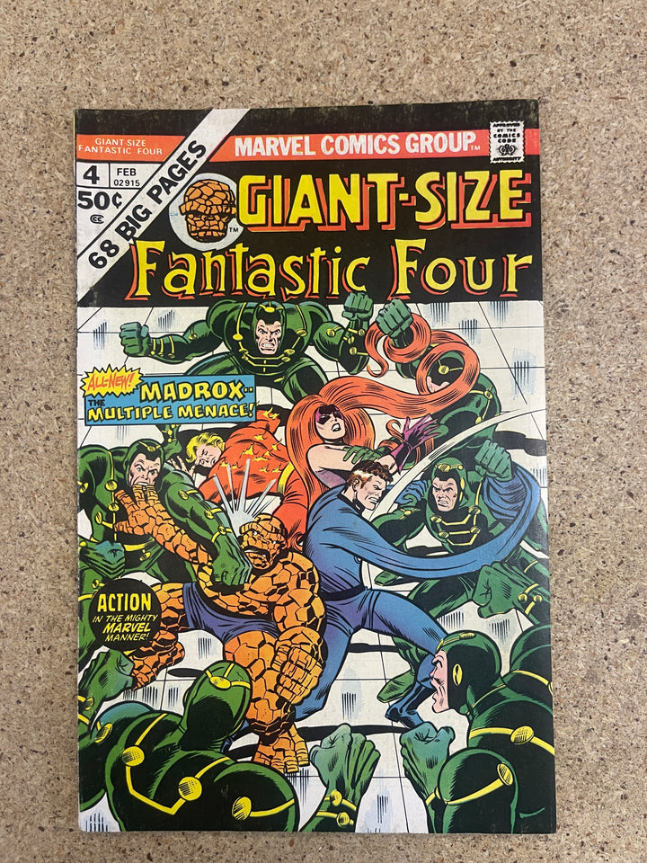 Giant Size Fantastic Four #4 1str Maddrox Multiple Man