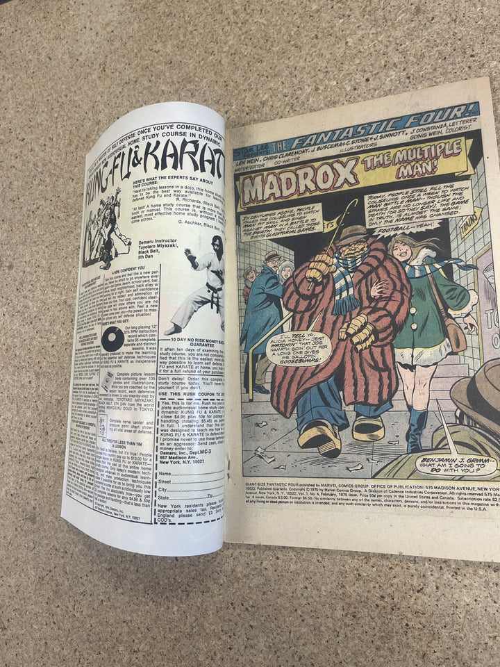 Giant Size Fantastic Four #4 1str Maddrox Multiple Man