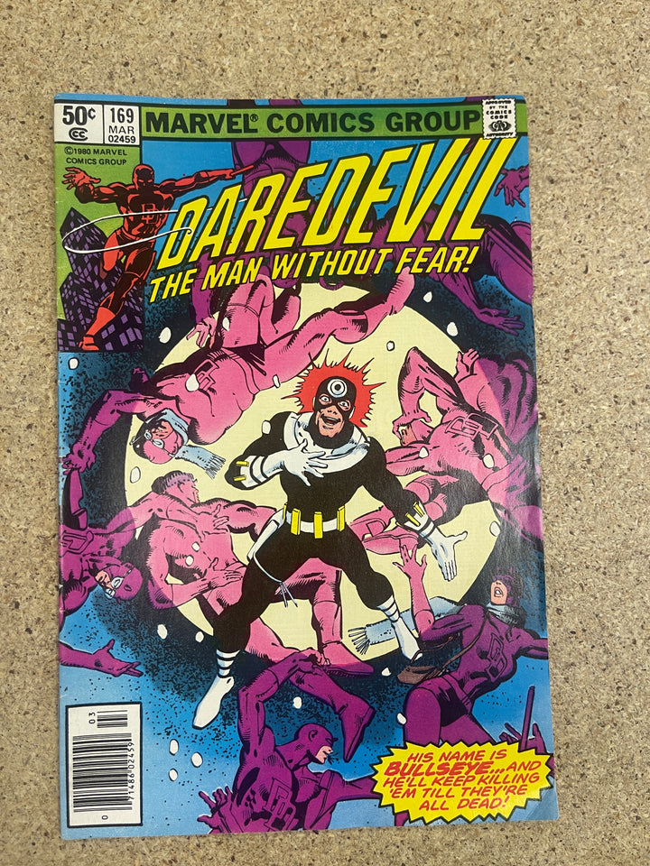 Daredevil #169 Bulls Eye